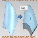 siemens nx modeling thicken command