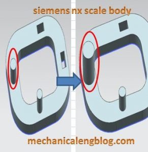 siemens nx modeling tutorial scale body command