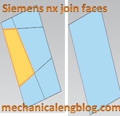 siemens nx modeling join face command