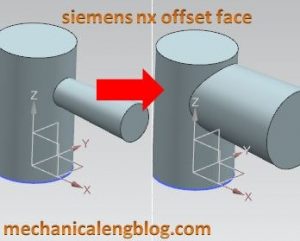 siemens nx tutorial offset face command (1)