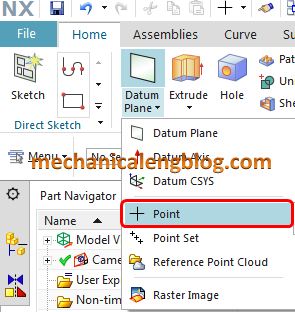 Siemens Nx Guide How To Create A Point Mechanicalengblog