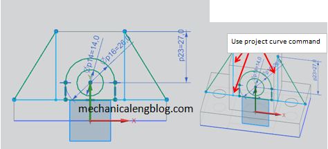 siemens nx extrude tutorial step 4