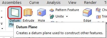 siemens nx modeling datum plane icon