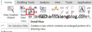 Siemens nx drafting create detail views drawing - Mechanicaleng blog