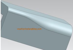 siemens nx modeling create an edge blend with variable radius result