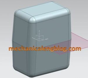 siemens nx modeling draft body command