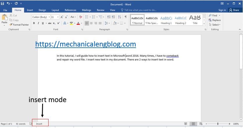 how to insert file name in word 2016