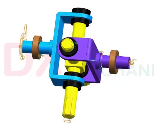 oldham coupling mechanism 3