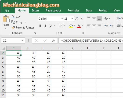 Create random number in excel - Mechanicaleng blog