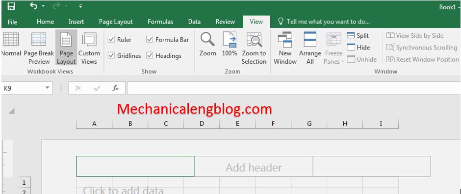 How To Set Header And Footer In Excel Sheet