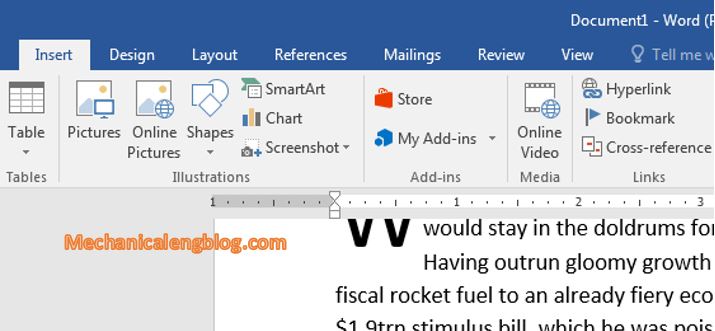 Insert Online Picture Online Video In Word Document Mechanicaleng Blog