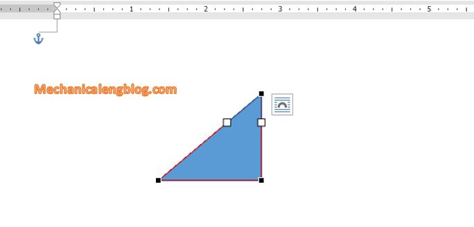 Transform shape in word 4