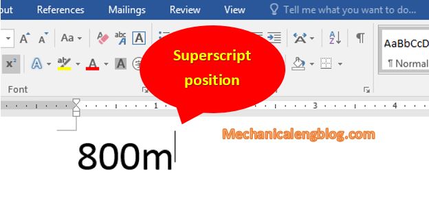 Write superscript and subscript in word manually 5