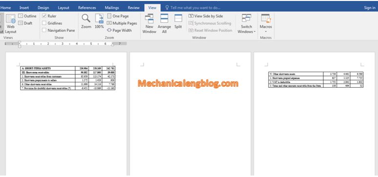 add a new blank page in Word 3