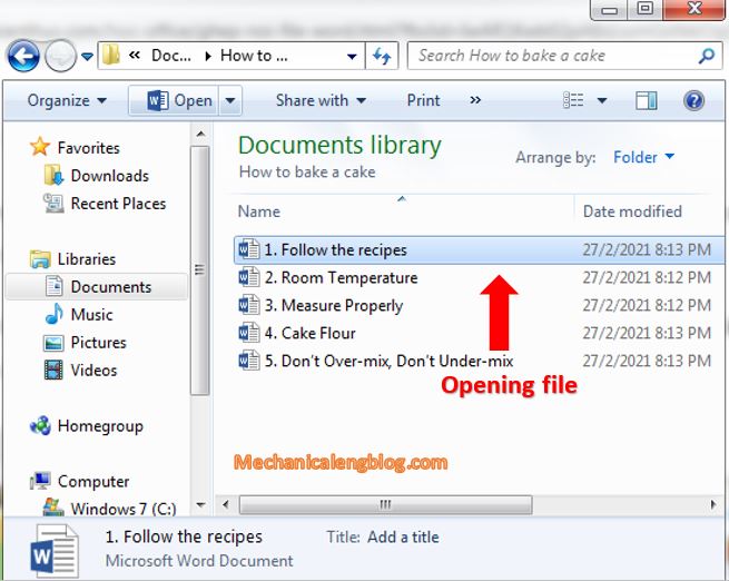 merge multiple word document file 1