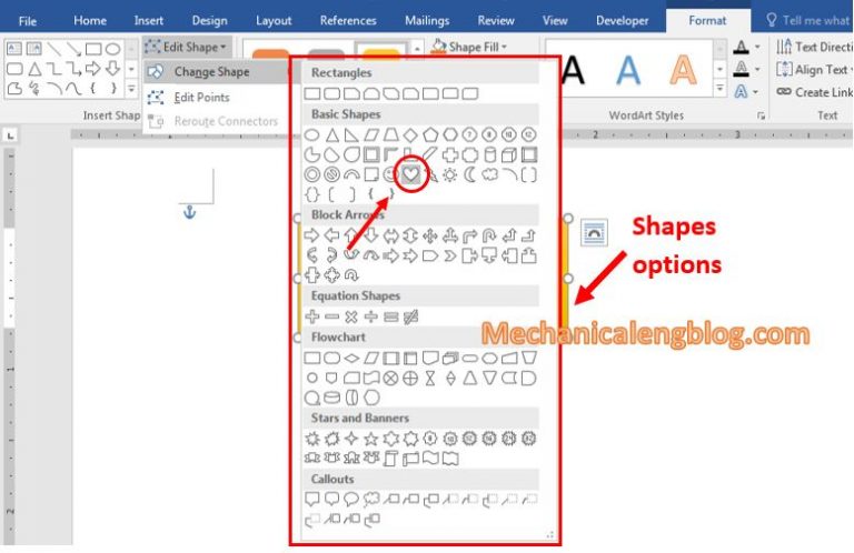 How To Change Text Box Shape In Word