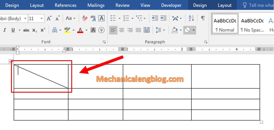 how to put a diagonal line in excel for mac