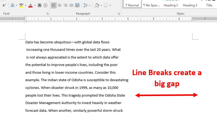 How to line breaks in - Mechanicaleng