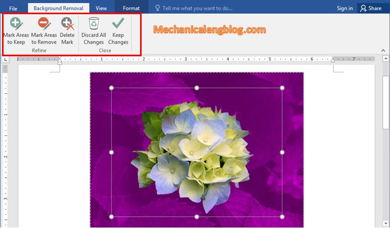 how to remove the background of a picture in word - Mechanicaleng blog