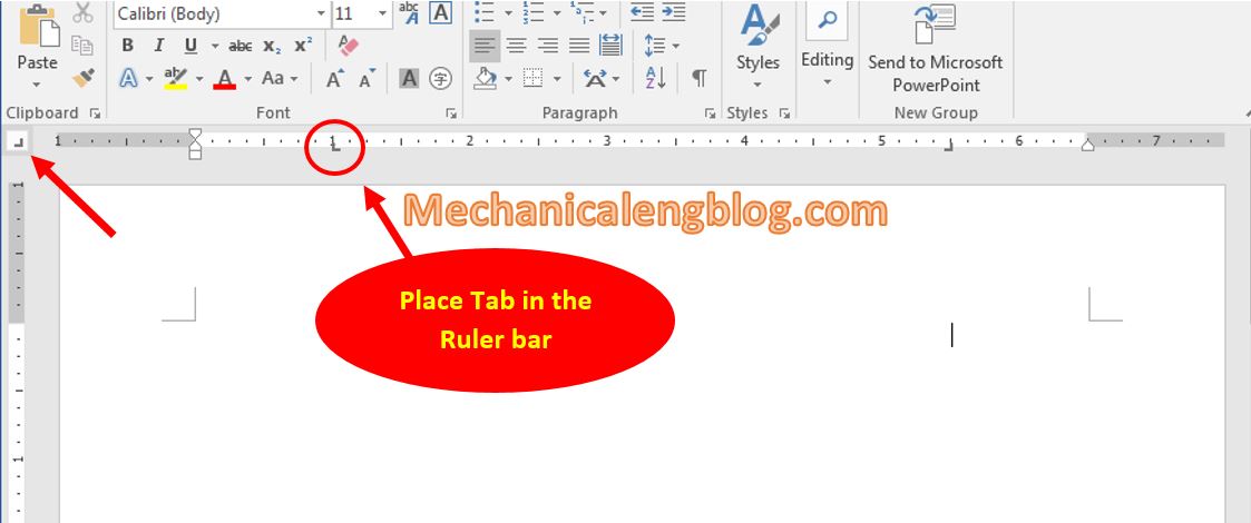 Types of Tab in ms word 2