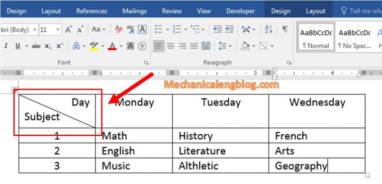 4-ways-to-insert-diagonal-line-in-word-table-mechanicaleng-blog