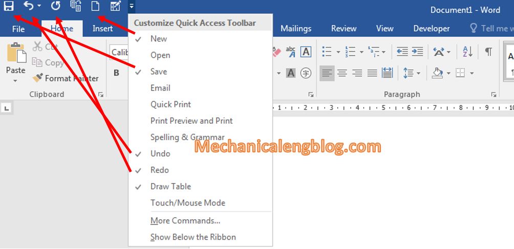 how-to-customize-the-quick-access-toolbar-in-word-2010