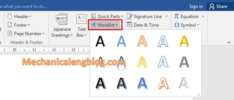 3 ways to rotate text in Word  Mechanicaleng blog