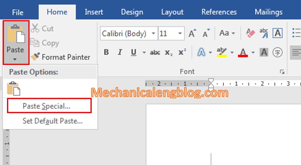 how to copy data from excel to word 3