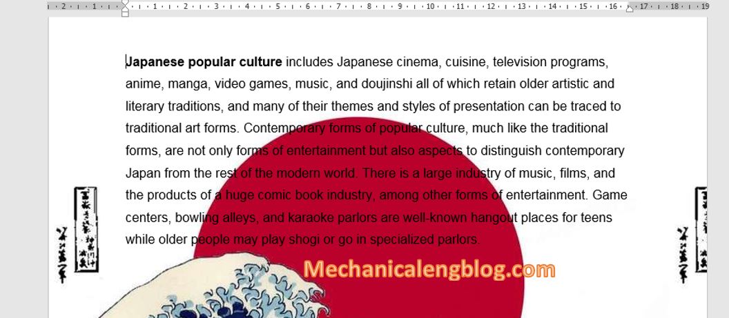 how to insert background in word page - Mechanicaleng blog