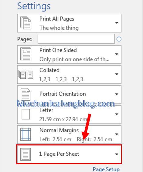 How To Print One Page On Multiple Sheets In Word