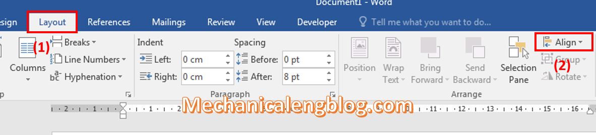 remove gridlines in Word 1