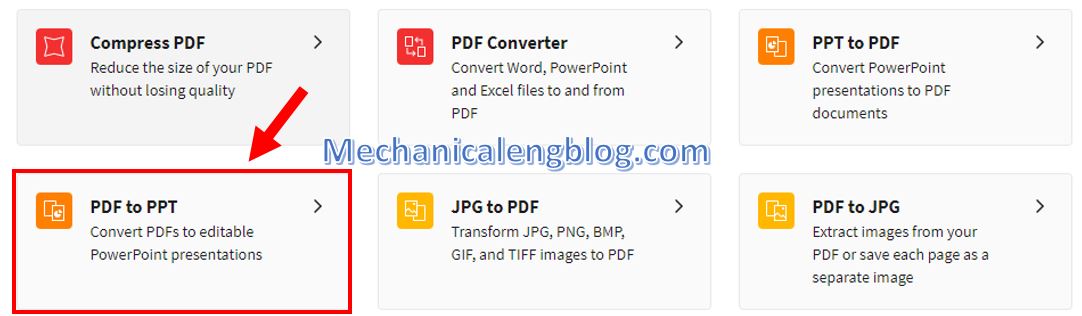 Convert PDF to PowerPoint 1