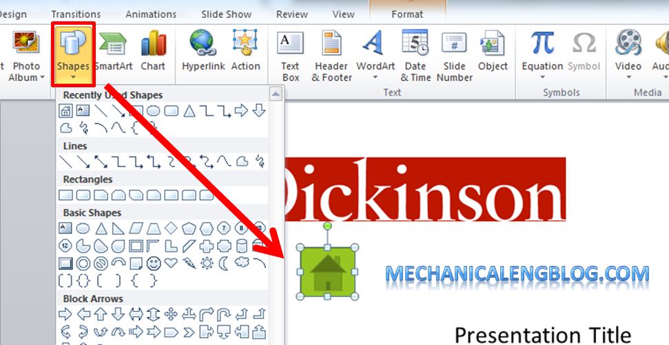 Create A Menu In Powerpoint By Hyperlink Mechanicaleng Blog