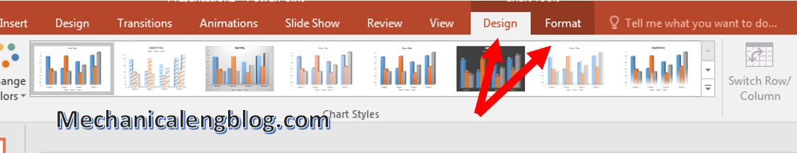 How to insert chart in PowerPoint 10