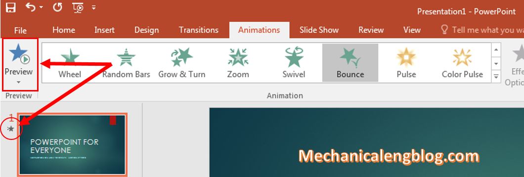 make transitions in powerpoint 3