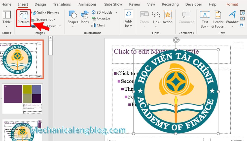 How to add watermark in PowerPoint 6