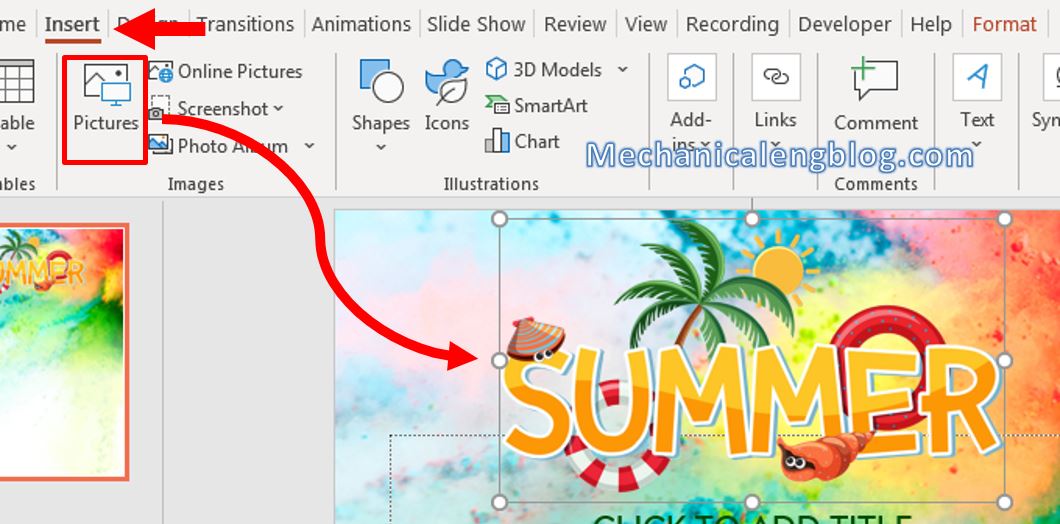 How to make a flyer in Powerpoint 7