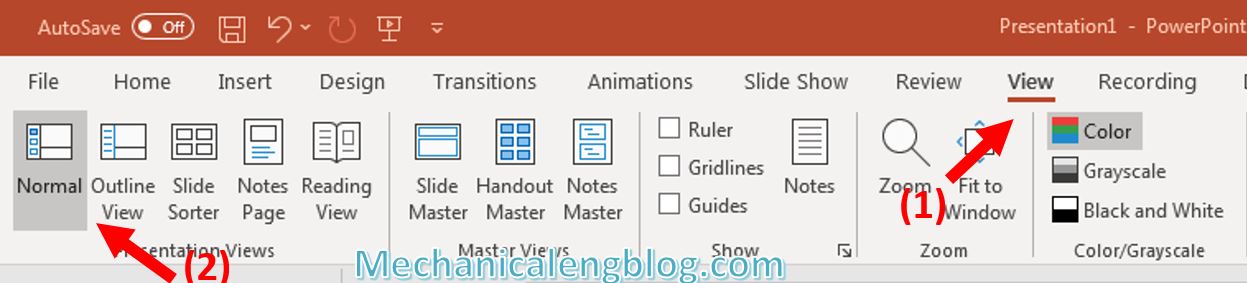How to change Slide size in PowerPoint 1
