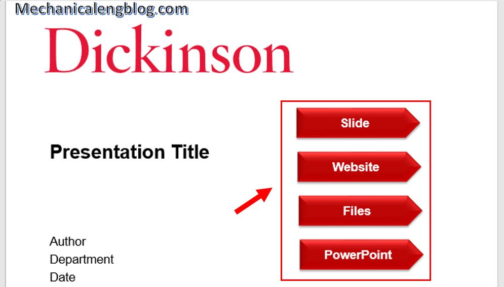 powerpoint hyperlink only works in presentation mode