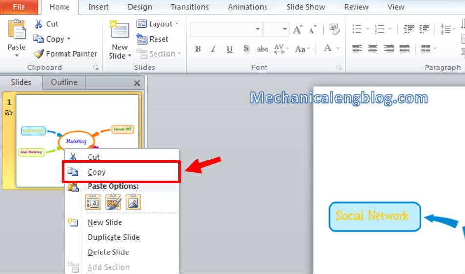 How to create mind map in powerpoint 9