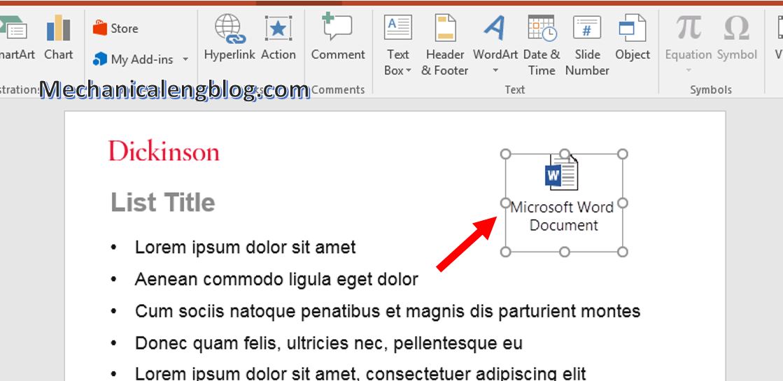 Campanula Ho Fame Sistema How To Insert Ppt In Word Rischio Viaggiatore 