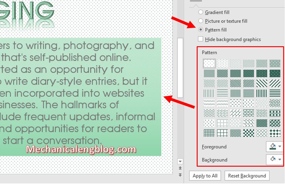 how to change background color in powerpoint 7