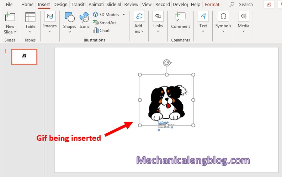 how to insert gif in powerpoint 3