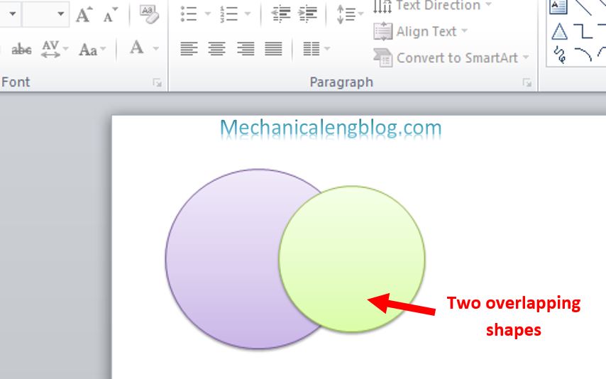 how to merge shapes in powerpoint 1