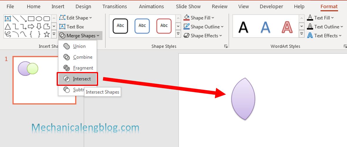 how to merge shapes in powerpoint 5